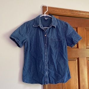 Jean Button Up Shirt